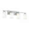Afx Leo 31'' Vanity, Clear Glass Shade, Satin Nickel Finish LEOV3109MBSN - alternate 1